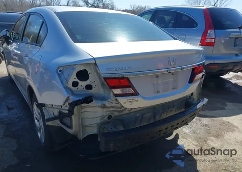 2013 Honda Civic Lx from USA, damaged, VIN 2HGFB2F5XDH582632